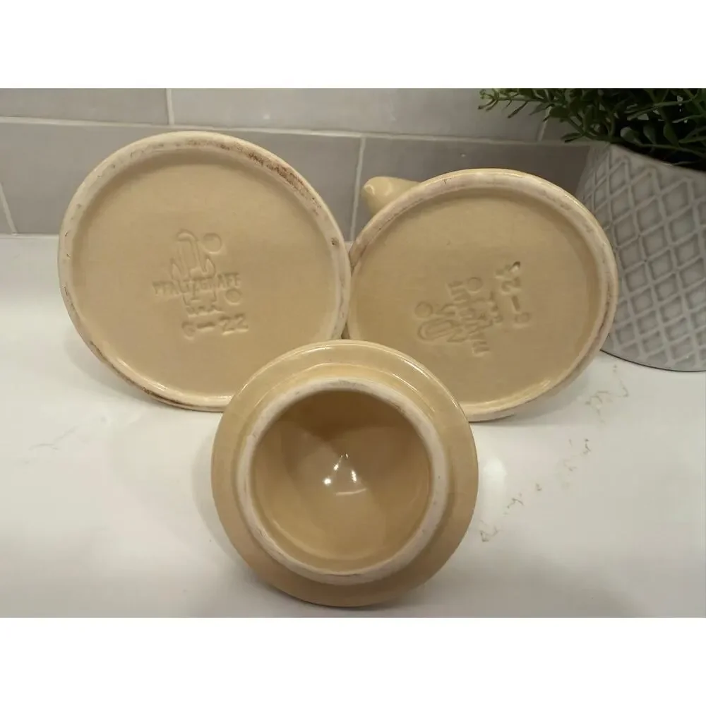 Vintage Pfaltzgraff Village‎ Creamer and Sugar Set